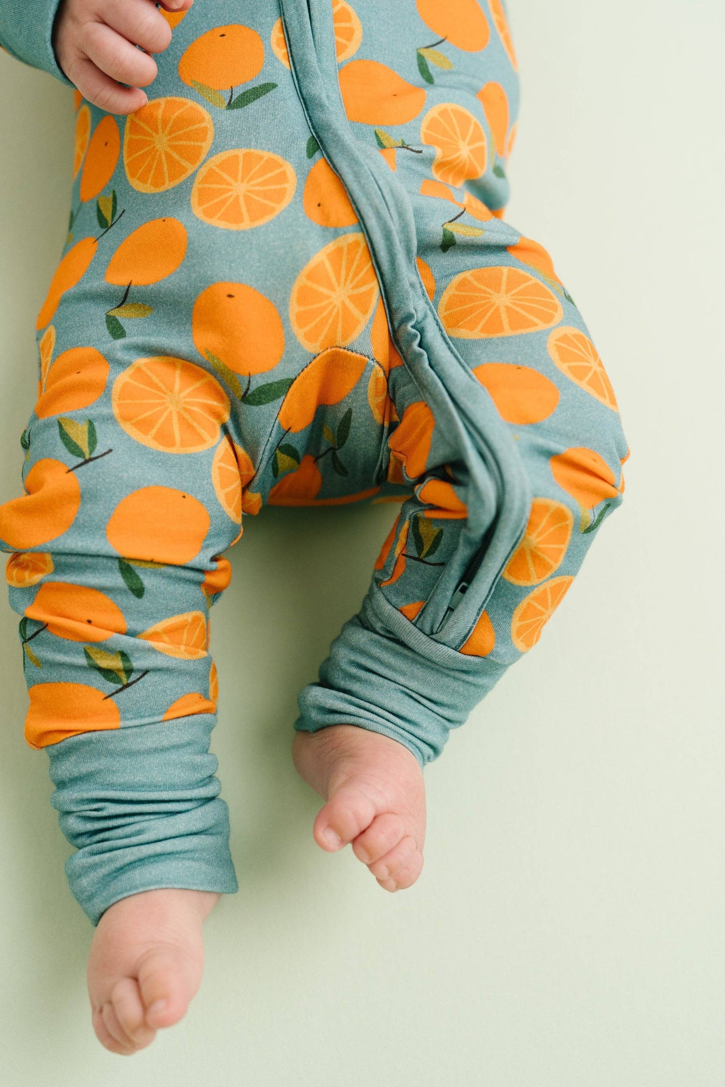 Orange Breeze Bamboo Sleeper: 0-3M