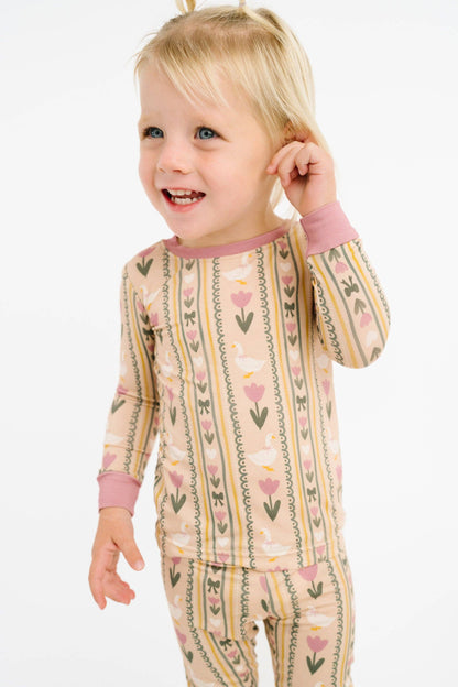 Spring Goose Bamboo Set