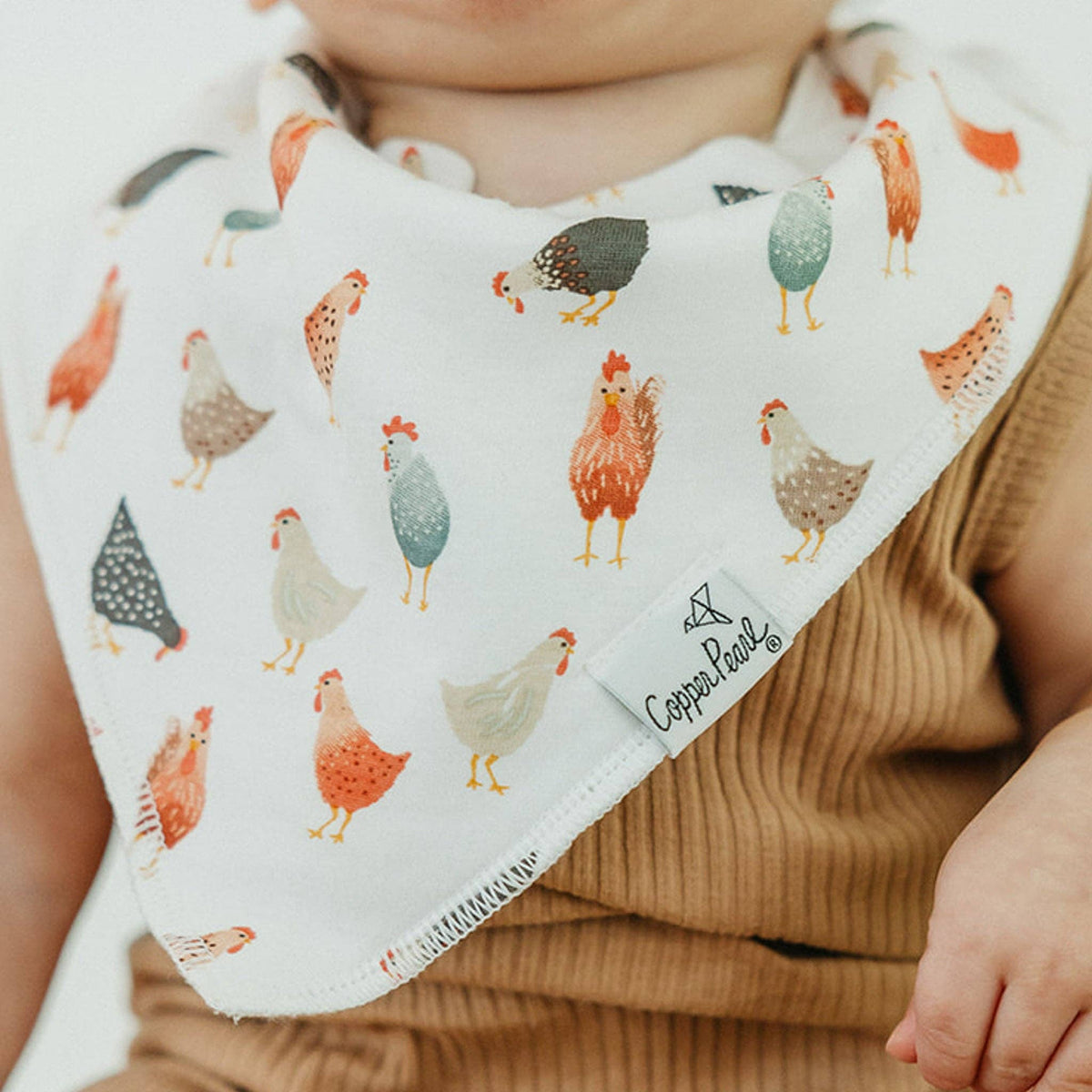4 Pack Baby Bandana Bibs - Farmstead