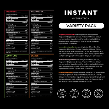 Premium Electrolyte Drink Mix: Variety Pack 30ct