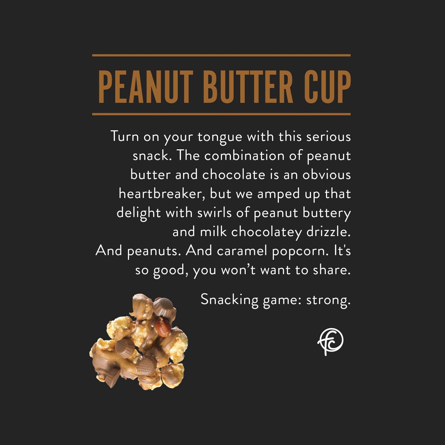 Peanut Butter Cup | Caramel Corn Chocolate Popcorn | bags