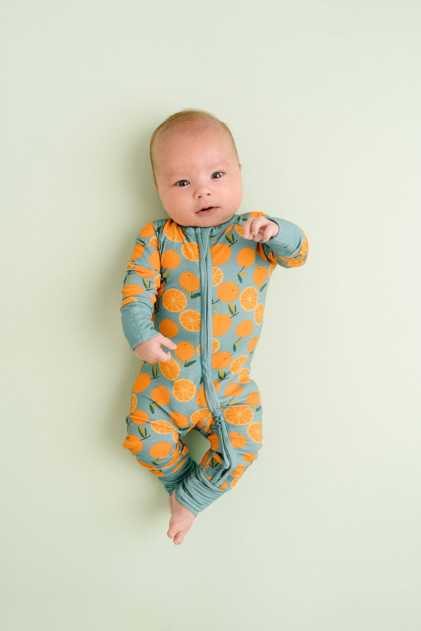 Orange Breeze Bamboo Sleeper: 0-3M