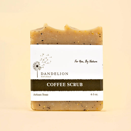 Coffee Scrub Bar Soap | All Natural Bar Soap