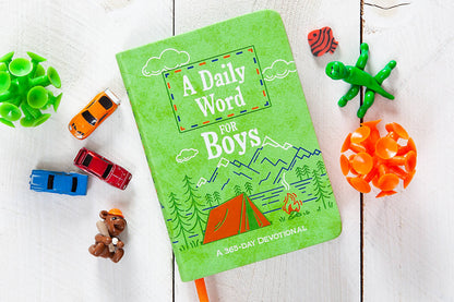 A Daily Word for Boys (Daily Devotional, Ages 4-10)