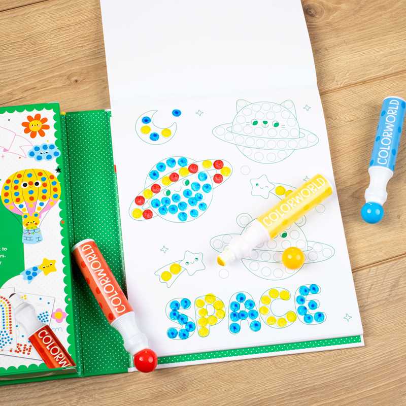 ColorWorld: Dot Art Fun! by Editors of Silver Dolphin Books: Kit - Paperback