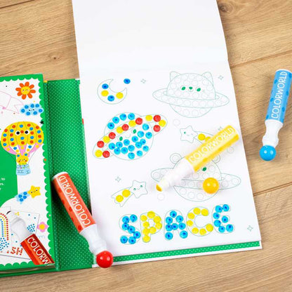 ColorWorld: Dot Art Fun! by Editors of Silver Dolphin Books: Kit - Paperback