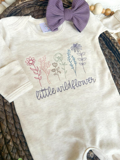 Baby Girl Romper | Little Wildflower