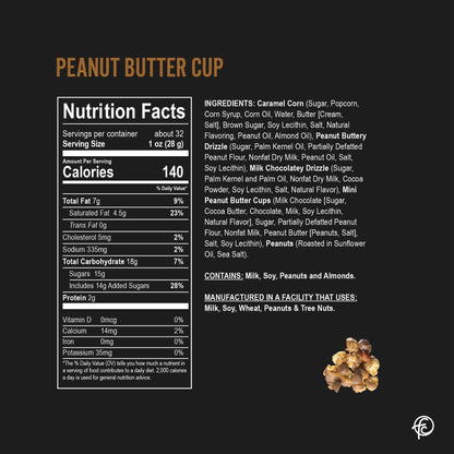 Peanut Butter Cup | Caramel Corn Chocolate Popcorn | bags