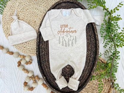 Baby Boy Mountain Outfit | Little Adventurer:  Romper Only