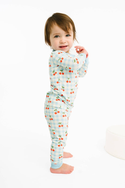 Cherry Picnic Bamboo Set