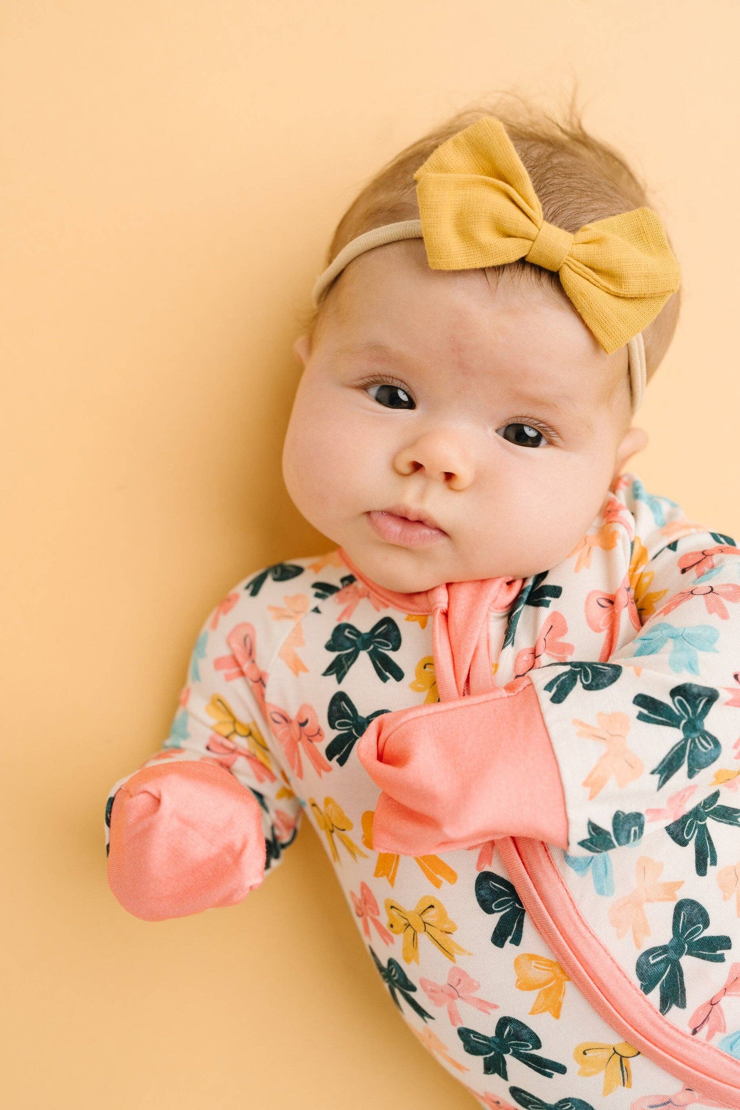 Boho Bows Bamboo Sleeper: 12-18M