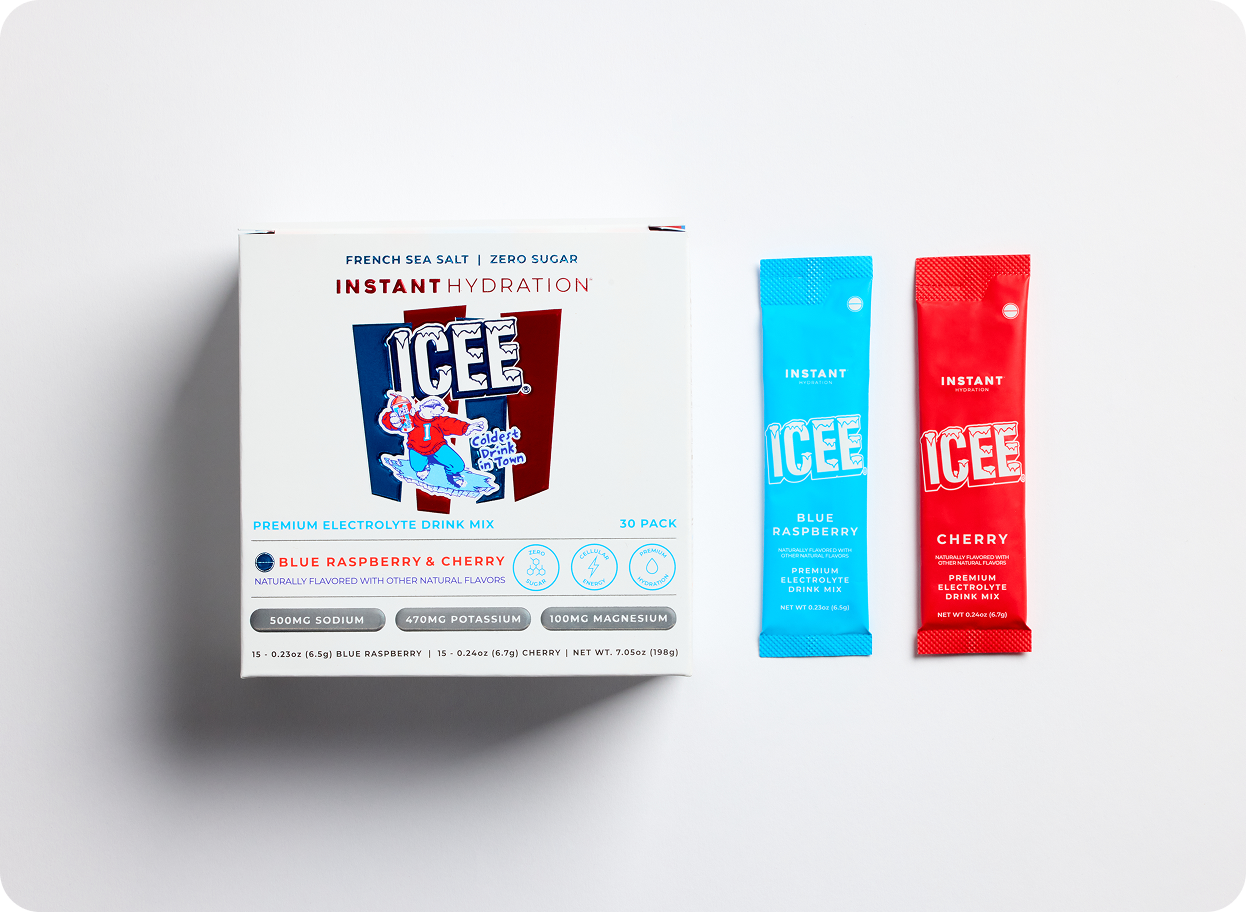 ICEE Blue Raspberry & Cherry Electrolyte Drink Mix