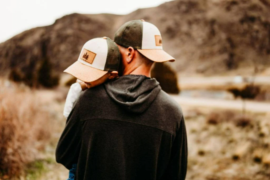 3 tree snapback: Cream/olive / Adult