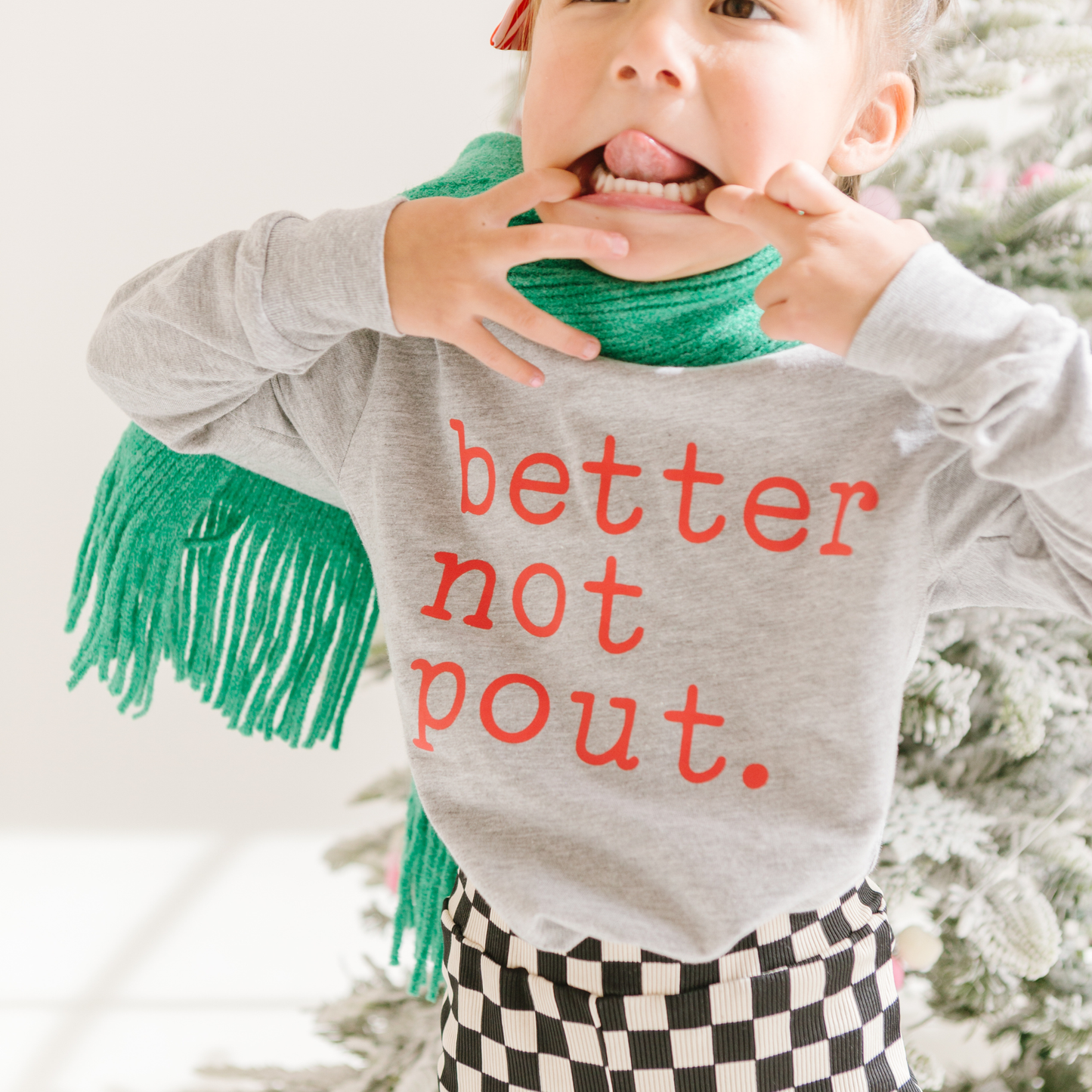 Better Not Pout Toddler and Youth Christmas Shirt