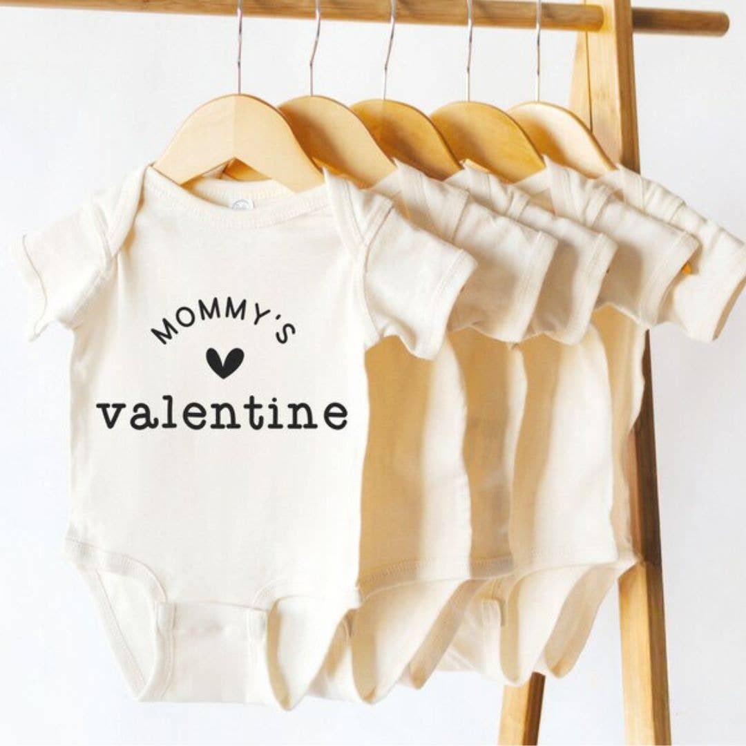 Mommy's Valentine Baby Bodysuit | Valentine's Gifts for Baby: LONG SLEEVE