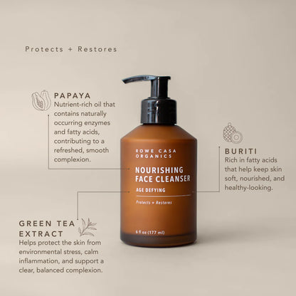 Age Defying Nourishing Face Cleanser | 6 Oz
