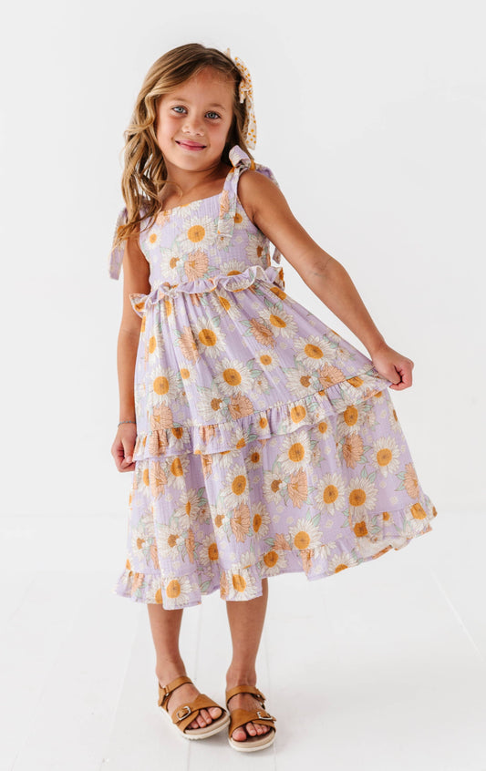 Boho Sunflower | STRAPPY DRESS