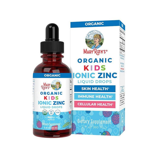 Berry Organic Kids Ionic Zinc Liquid Drops Supplement, Vegan