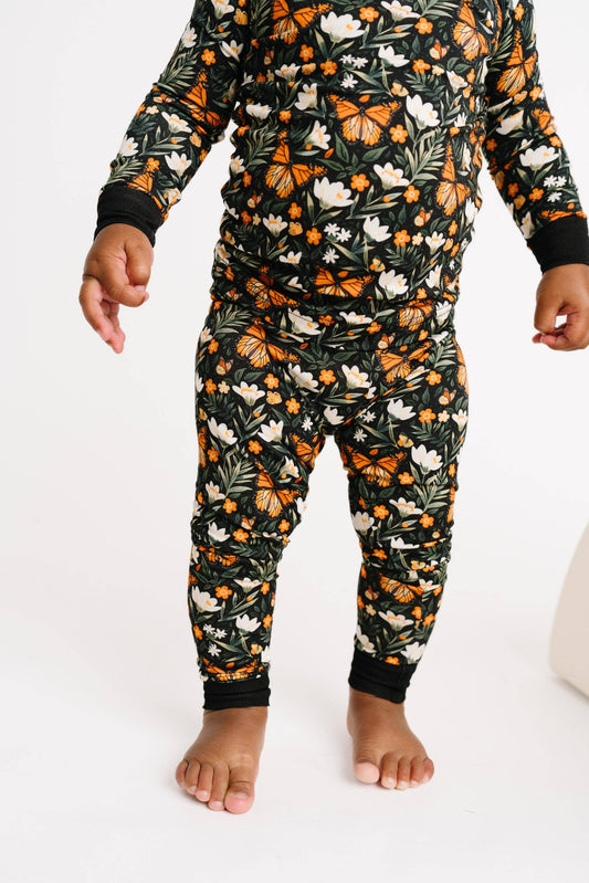 Monarch Floral Bamboo Set