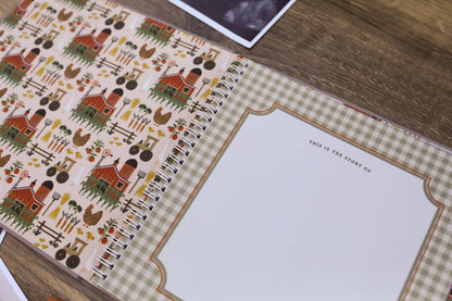 Little Farmer Baby Memory Book