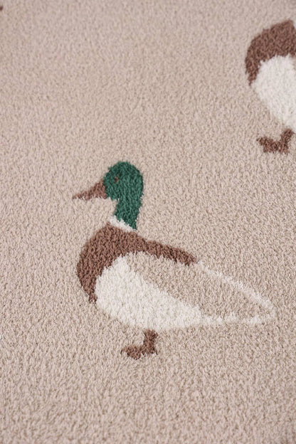 Lux Mallard Throw Blanket | Ultra Soft Duck Camo Plush Blank