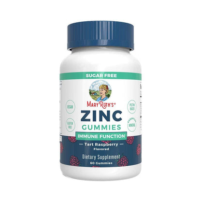 Zinc Gummies, Immune Support Supplement, Tart Raspberry