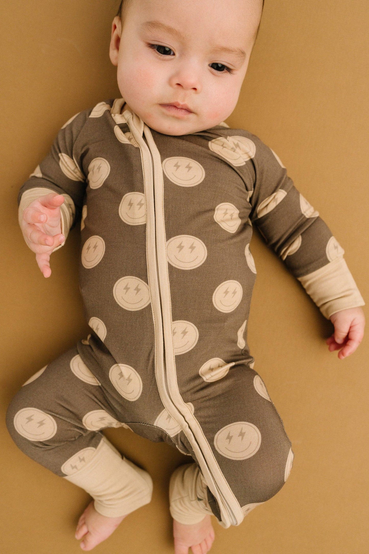Neutral Smileys Bamboo Sleeper