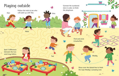 Wipe-Clean Starting School Activities : Usborne
