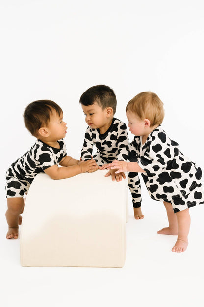 Classic Cow Bamboo Set