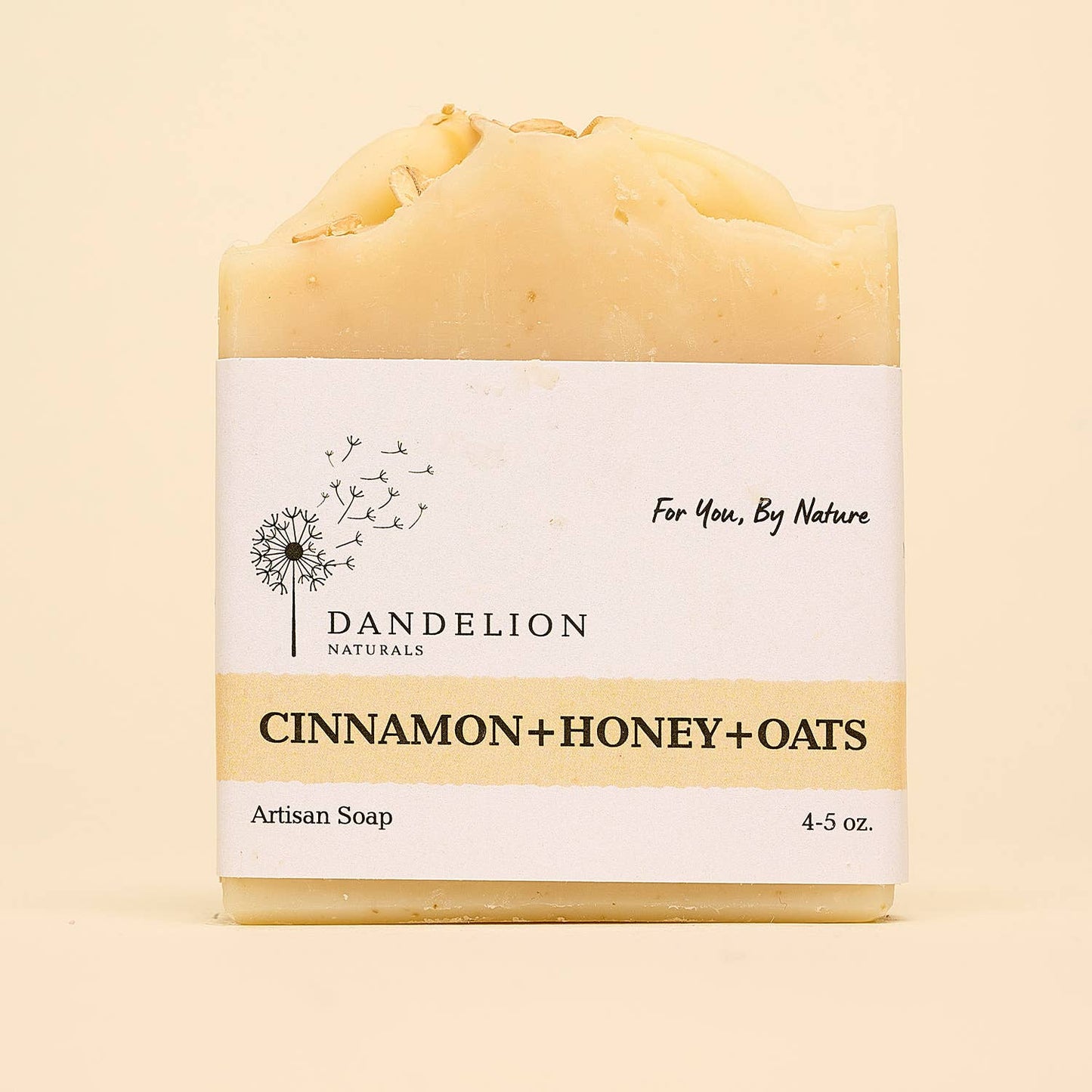 Cinnamon + Honey + Oats Bar Soap | All Natural Artisan Soap