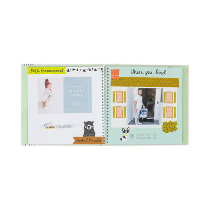Little Camper Baby Memory Book