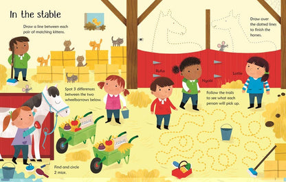 Wipe-Clean Horse and Pony Activities : Usborne