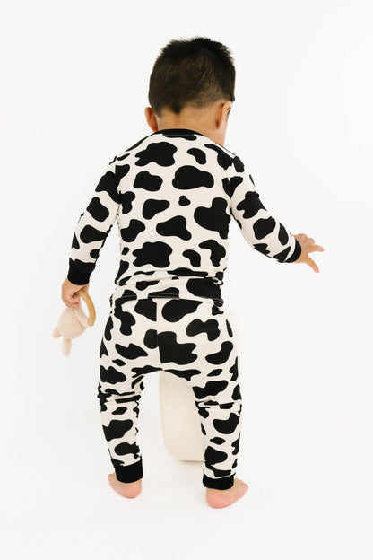 Classic Cow Bamboo Set
