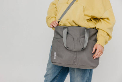Gray Brixley Tote Bag
