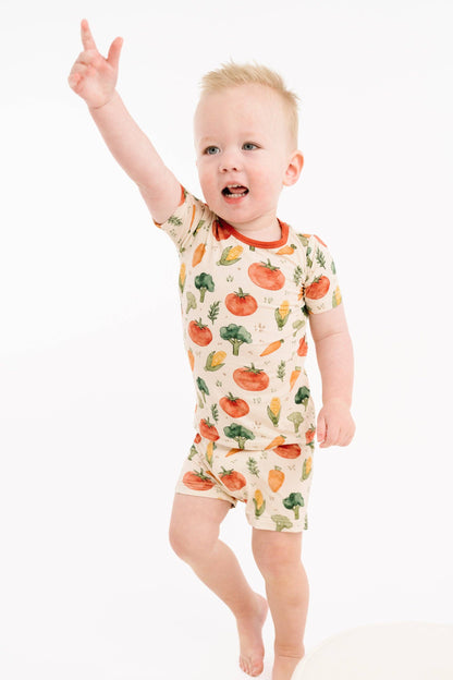 Farm Fresh Bamboo Shorts Set