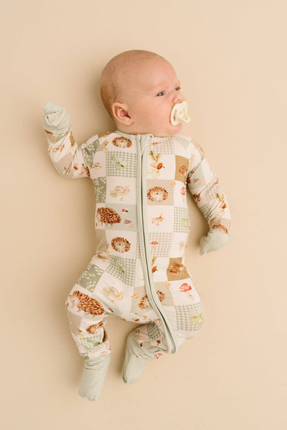 Hedgehog Patchwork Bamboo Sleeper