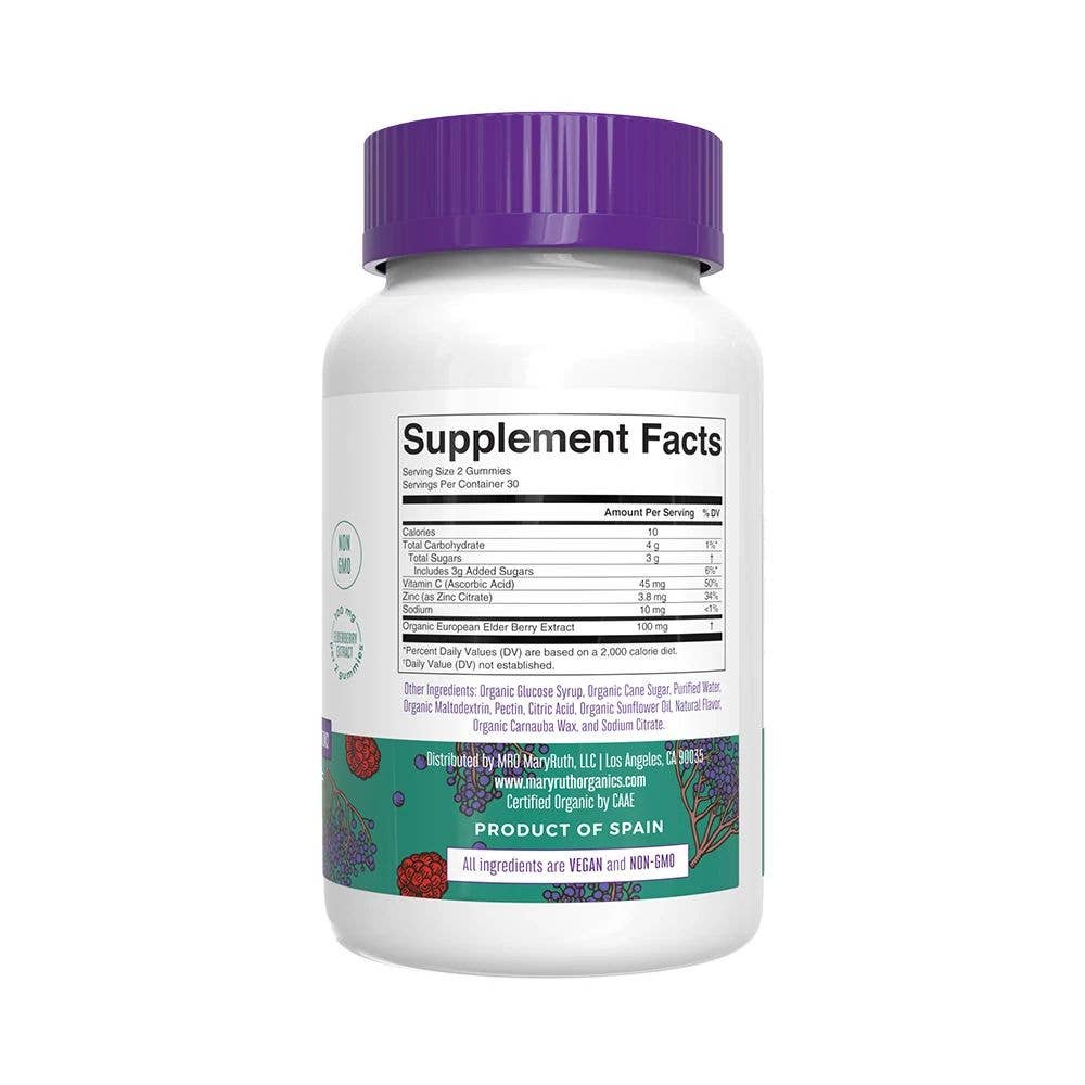 Mixed Berry Organic Kids Immune Support Gummies, Supplement
