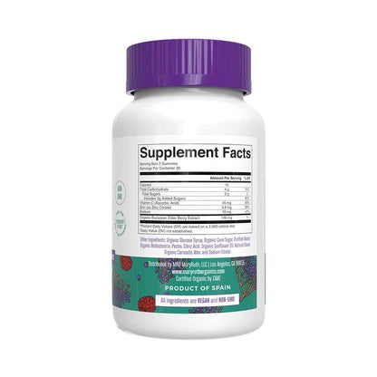 Mixed Berry Organic Kids Immune Support Gummies, Supplement