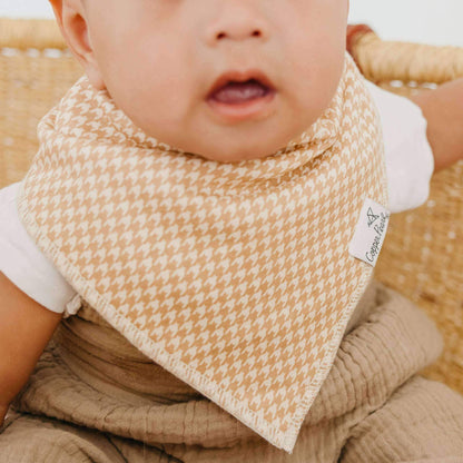 4 Pack Baby Bandana Bibs - Eden