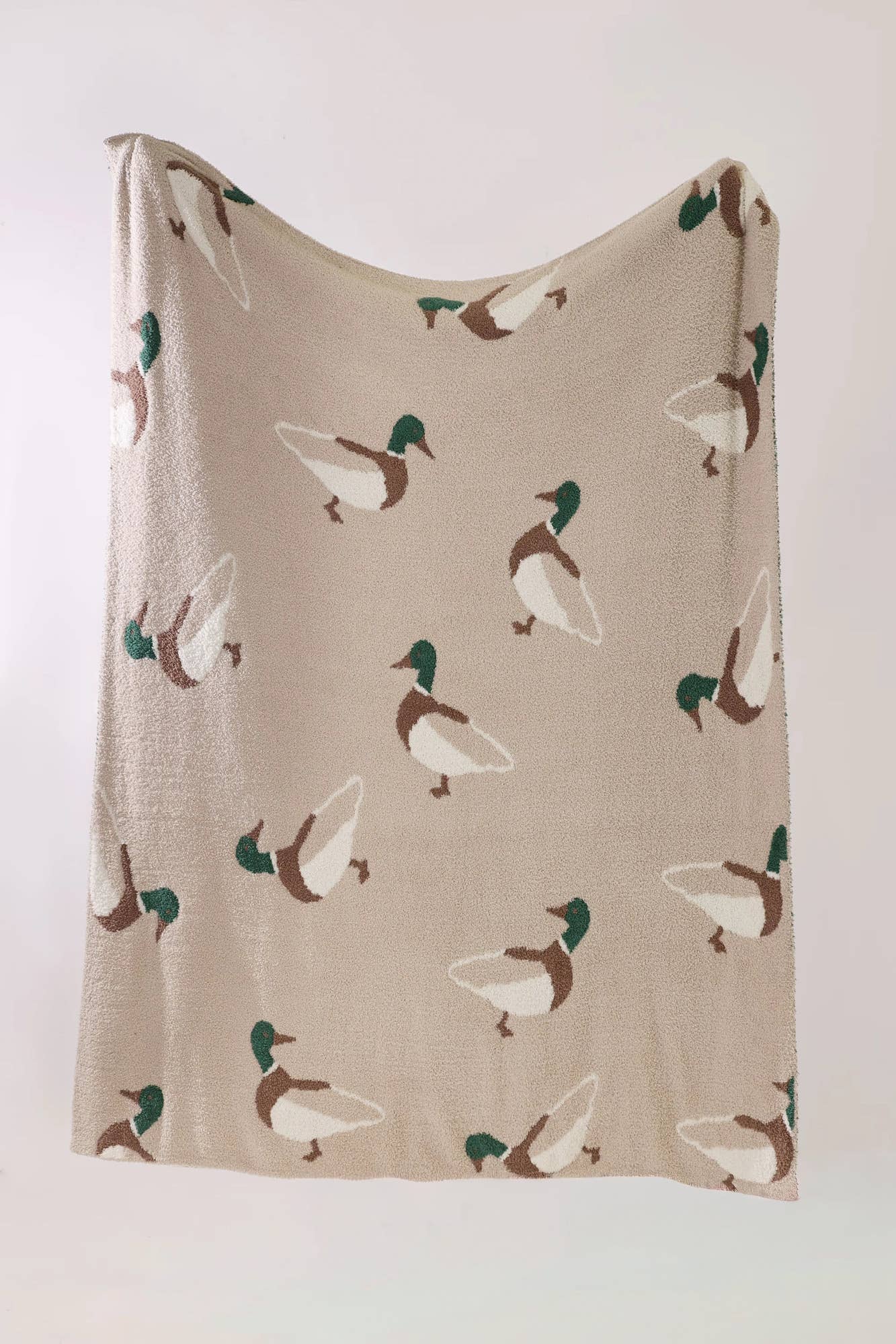 Lux Mallard Throw Blanket | Ultra Soft Duck Camo Plush Blank