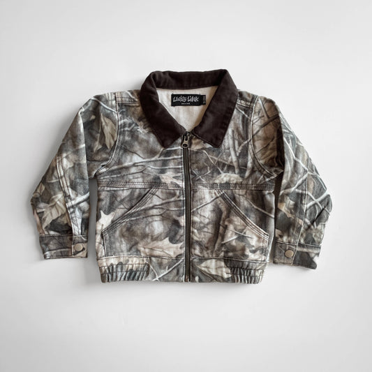 Toddler Camo Denim Jacket