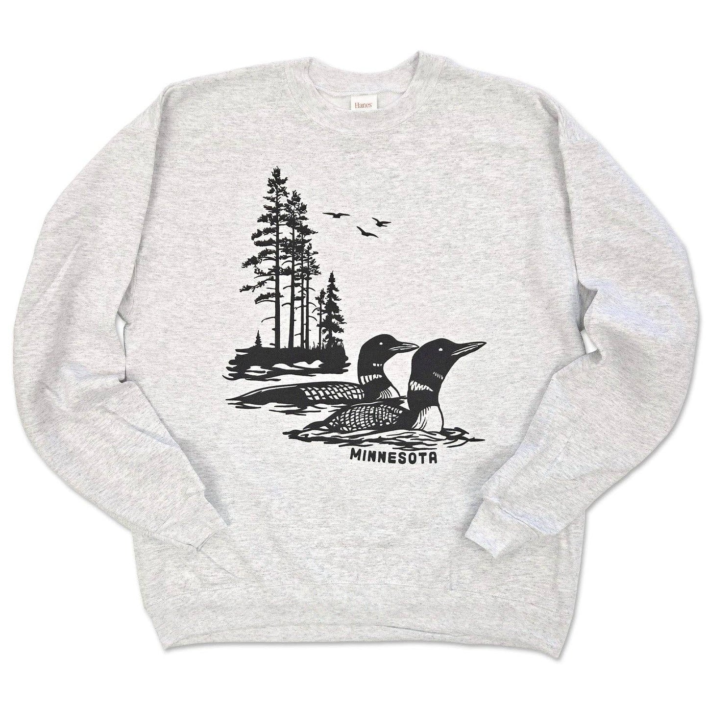 Vintage Loons Crewneck: Ash