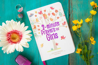 2-Minute Prayers for Girls (Prayer Book, Summer Reading)