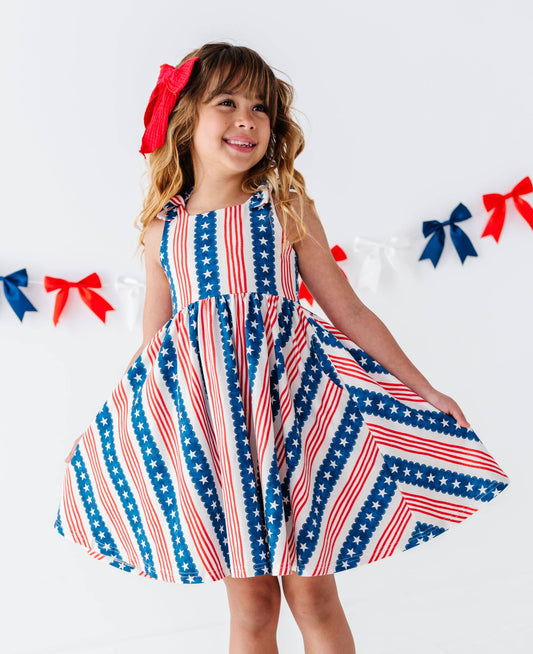 Parade Day Scallop Stripes | TWIRL DRESS