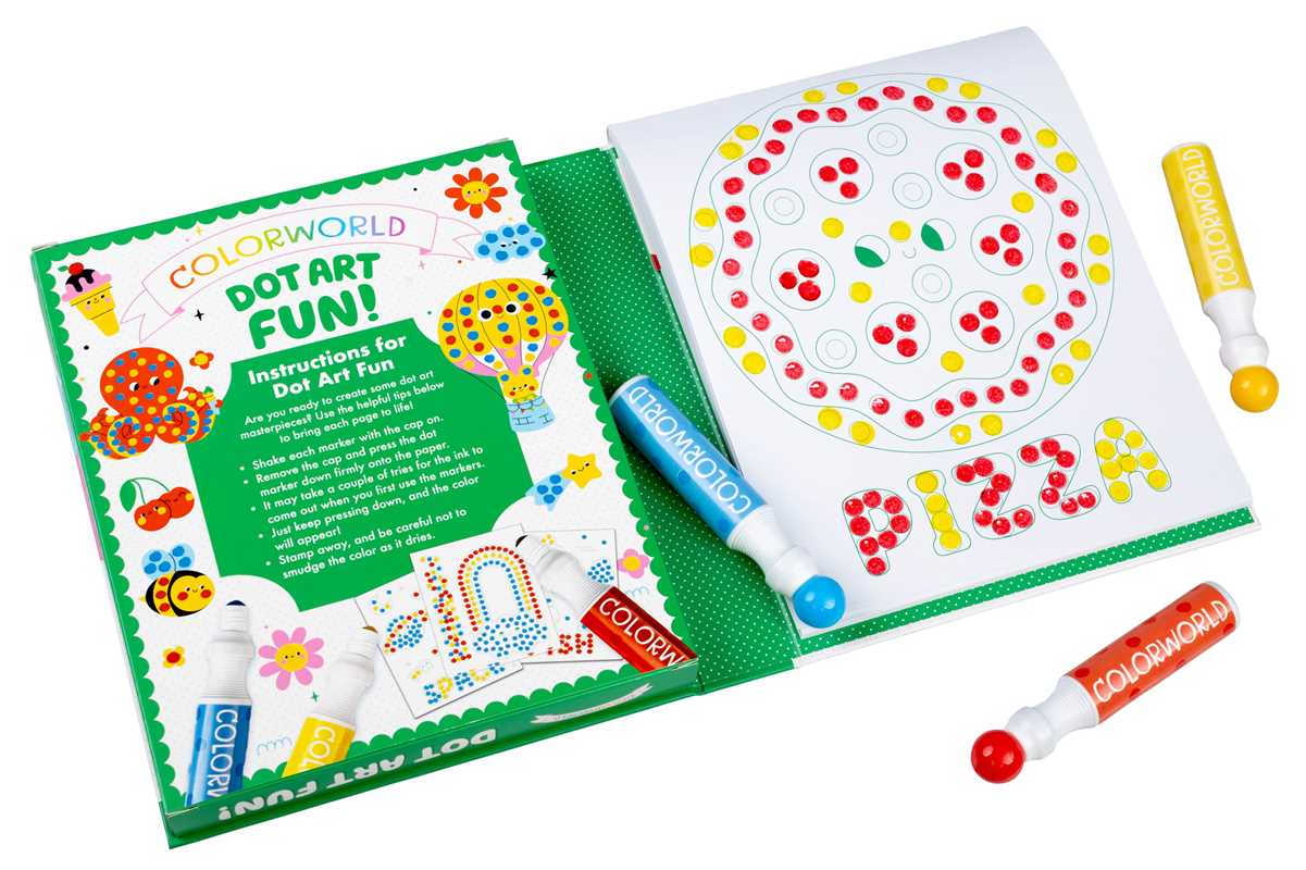 ColorWorld: Dot Art Fun! by Editors of Silver Dolphin Books: Kit - Paperback