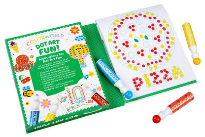 ColorWorld: Dot Art Fun! by Editors of Silver Dolphin Books: Kit - Paperback