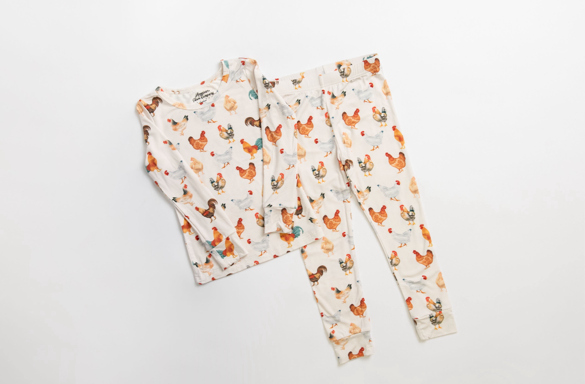 Bamboo AFC Chicken Toddler Pajamas