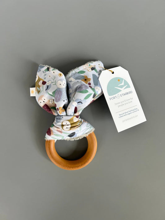 Give a Hoot Owl Crinkle teether