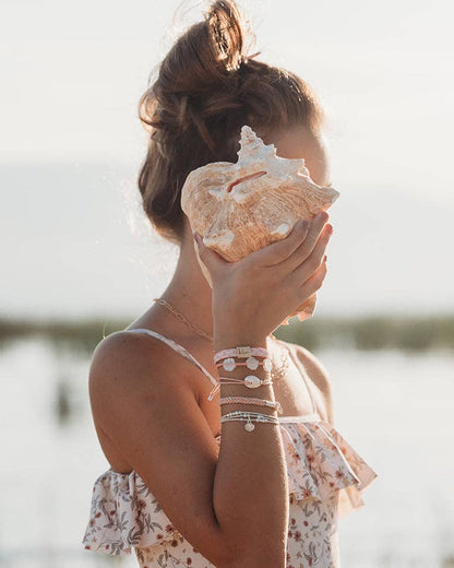 Shimmer Hair Tie Bracelets: Medium