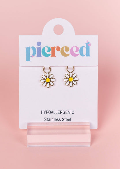 White Daisy Charms